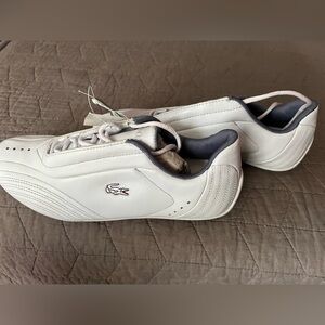 Lacoste Women's White and Gray Sneakers